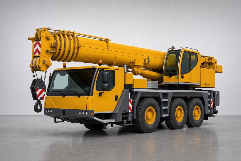 Аренда автокрана Liebherr 60 тонн, стрела 48 м в Екатеринбурге