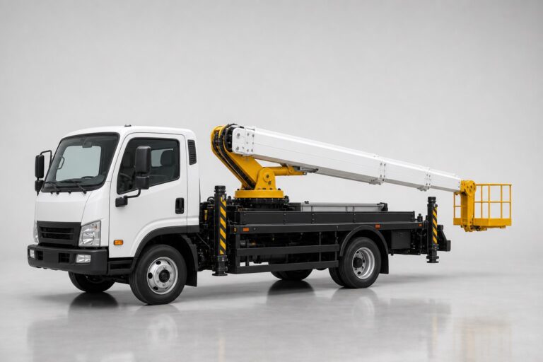 Автовышка Hansin HS2750 28 м, главный вид