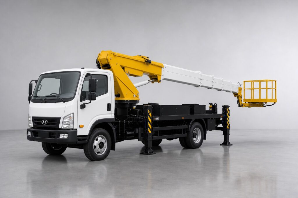 Аренда автовышки Hansin HS3060 30 м в Екатеринбурге