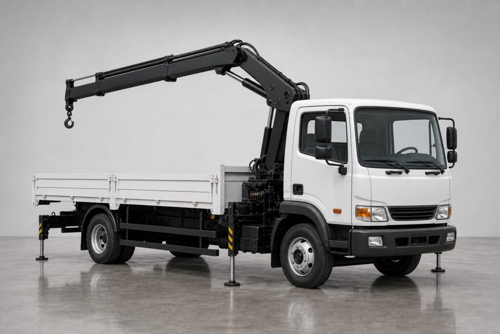 Аренда манипулятора Hyundai 4 тонны со стрелой 2,5 тонны в Екатеринбурге